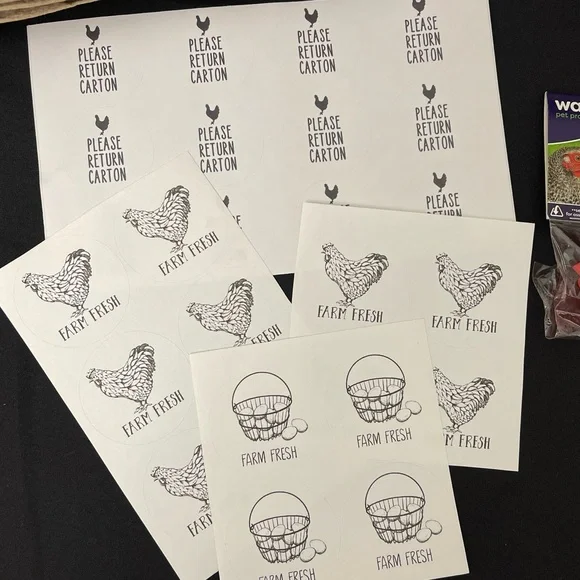 Egg Carton Bundle - Stickers - Sideways Sippers - Picture 4 of 12